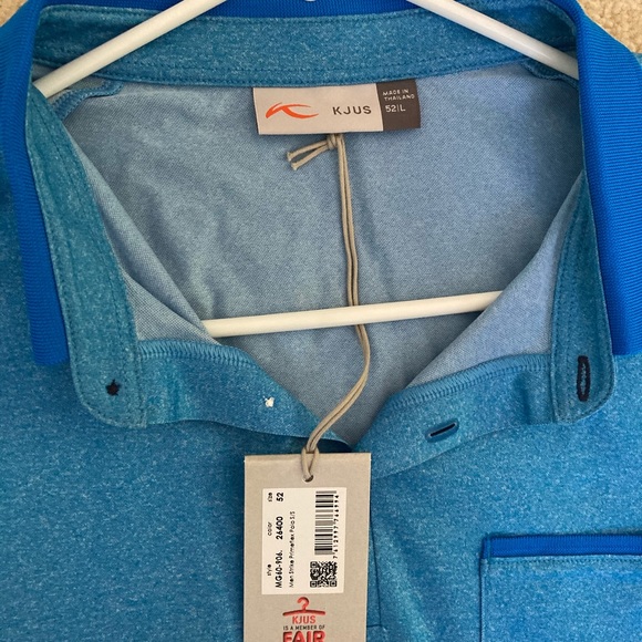 KJUS Mens Golf Shirt - Picture 1 of 2